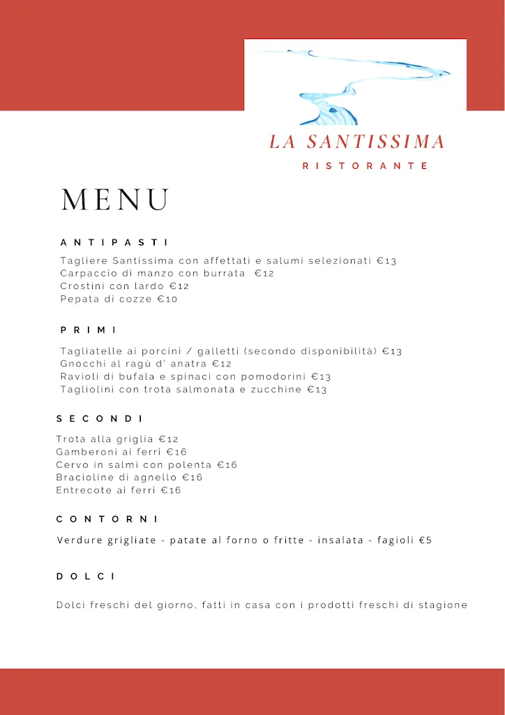 Menu_La Santissima Bar Trattoria_Polcenigo_image_3