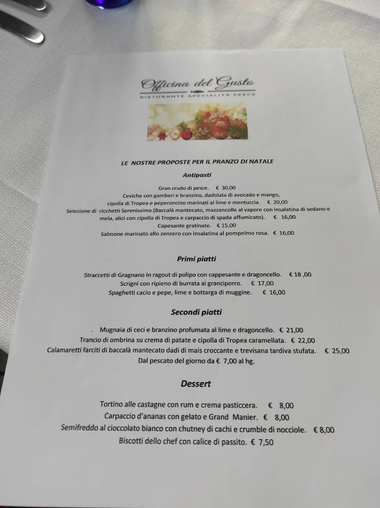 Menü_Officina del Gusto_Polcenigo_Bild_1