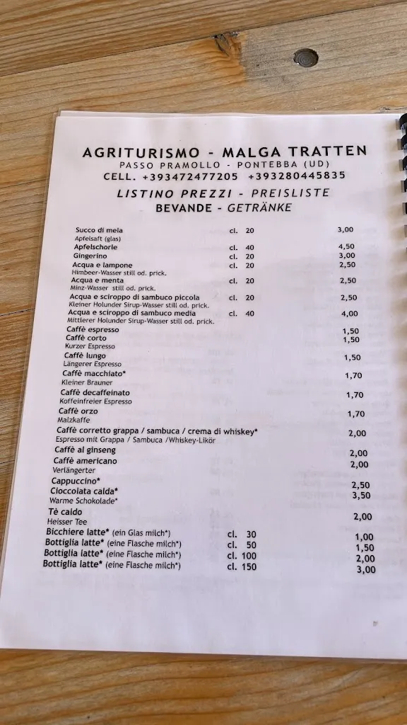 Menu_Malga Tratten_Pontebba_image_4