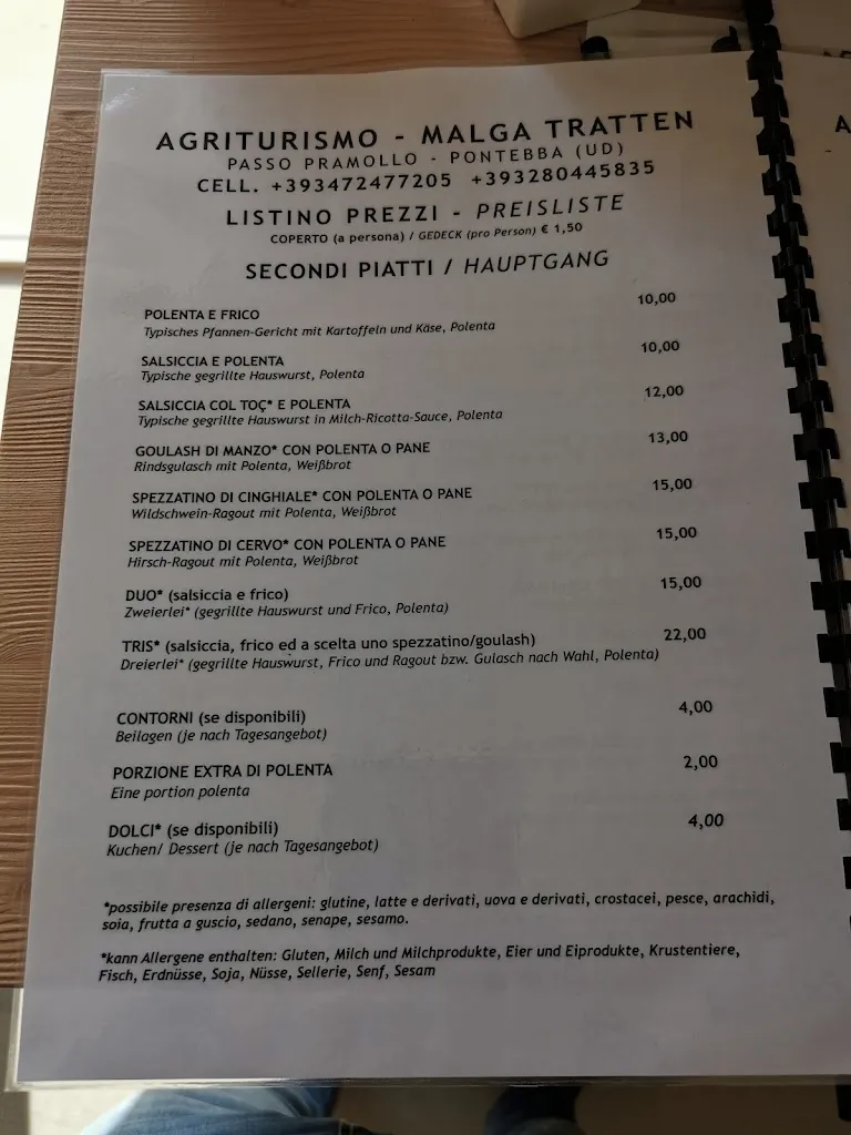 José Luis Rodriguez_Malga Tratten_Pontebba_review