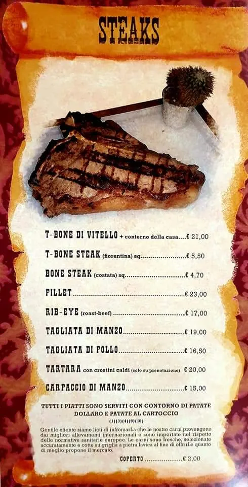 Menu_Birreria & Steakhouse Old West_Povoletto_image_1