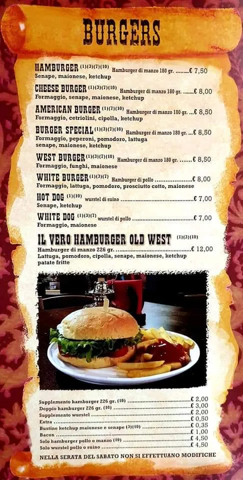 Menu_Birreria & Steakhouse Old West_Povoletto_image_4