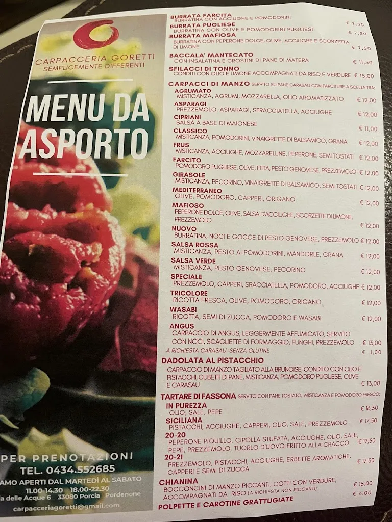 Vicky Cortez_Carpacceria Goretti_Porcia_review