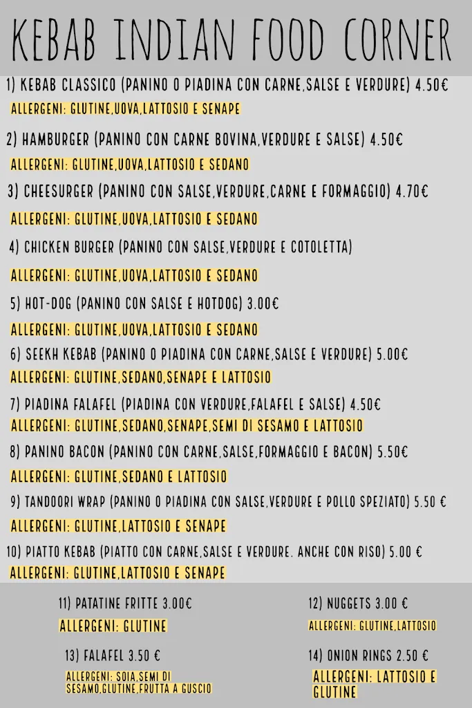 Menu_kebab indian food corner_Porcia_image_1