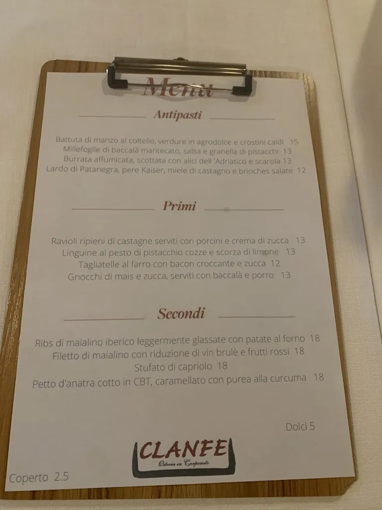 Menu_Trattoria Le Clanfe_Pozzuolo del Friuli_image_3