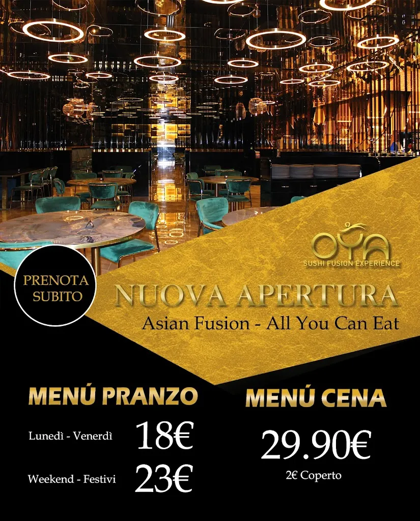 Menu_Oya Sushi Fusion Experience Udine_Pradamano_image_1