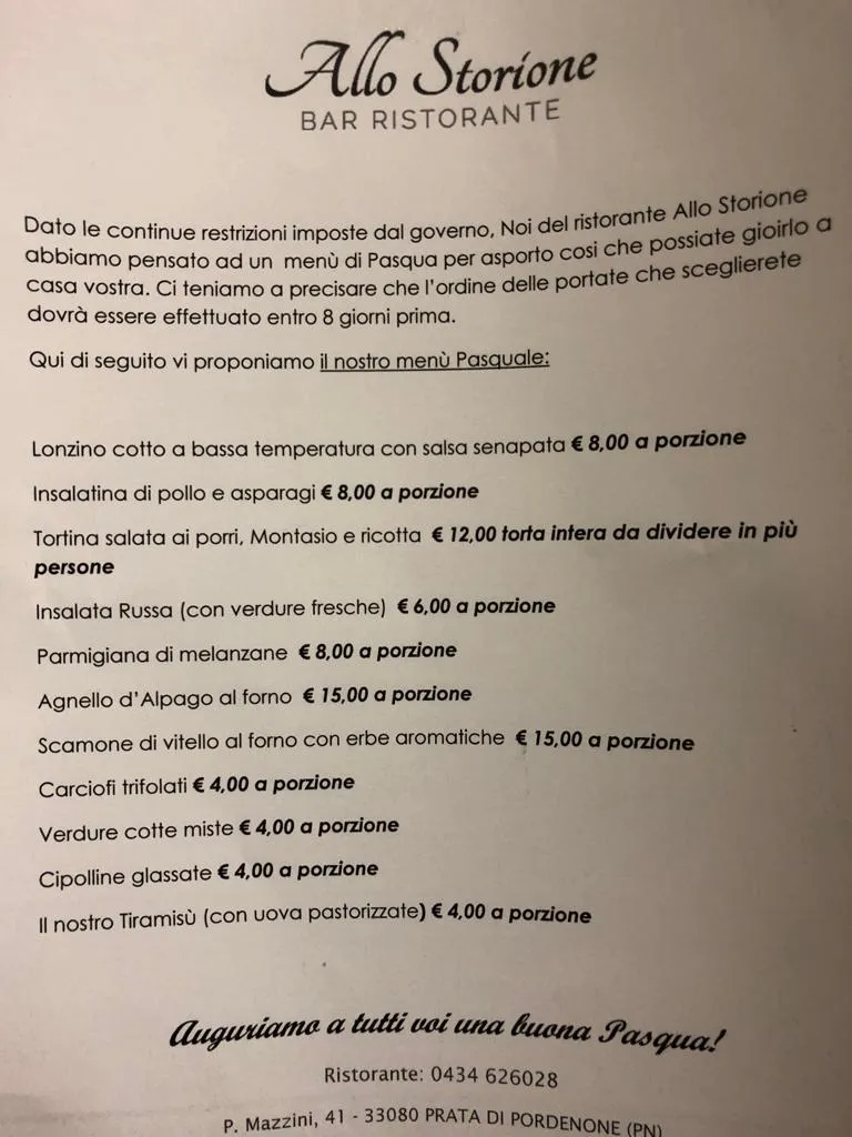 Menu_Ristorante Allo Storione_Prata di Pordenone_immagine_4