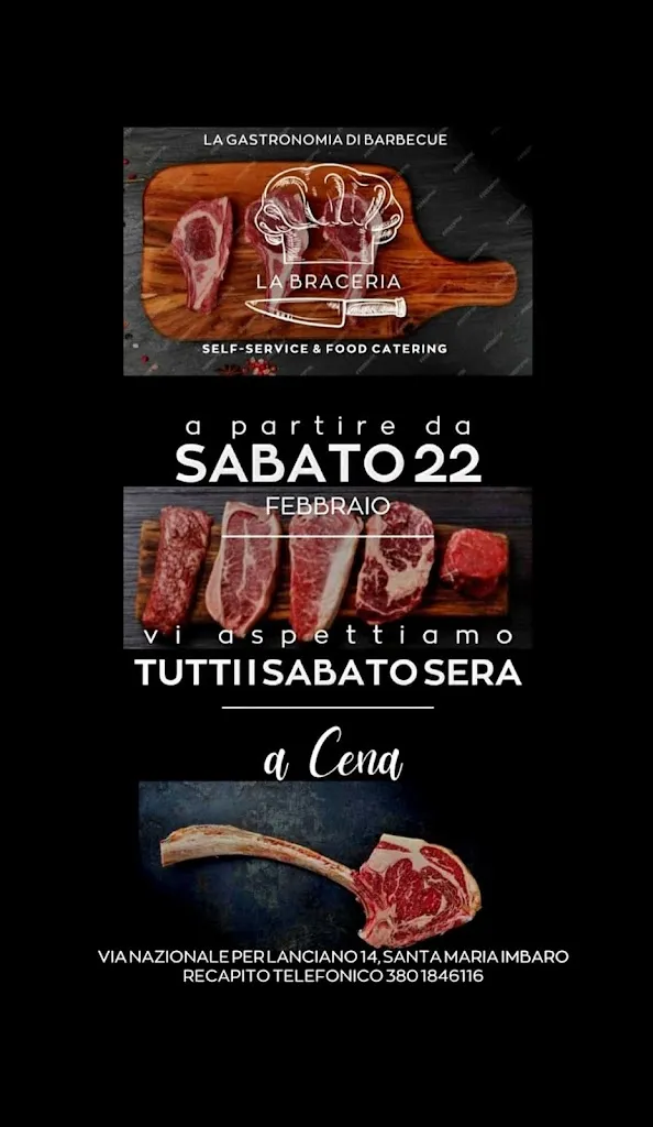 Menu_La gastronomia di barbecue la Braceria_Santa Maria Imbaro_image_1