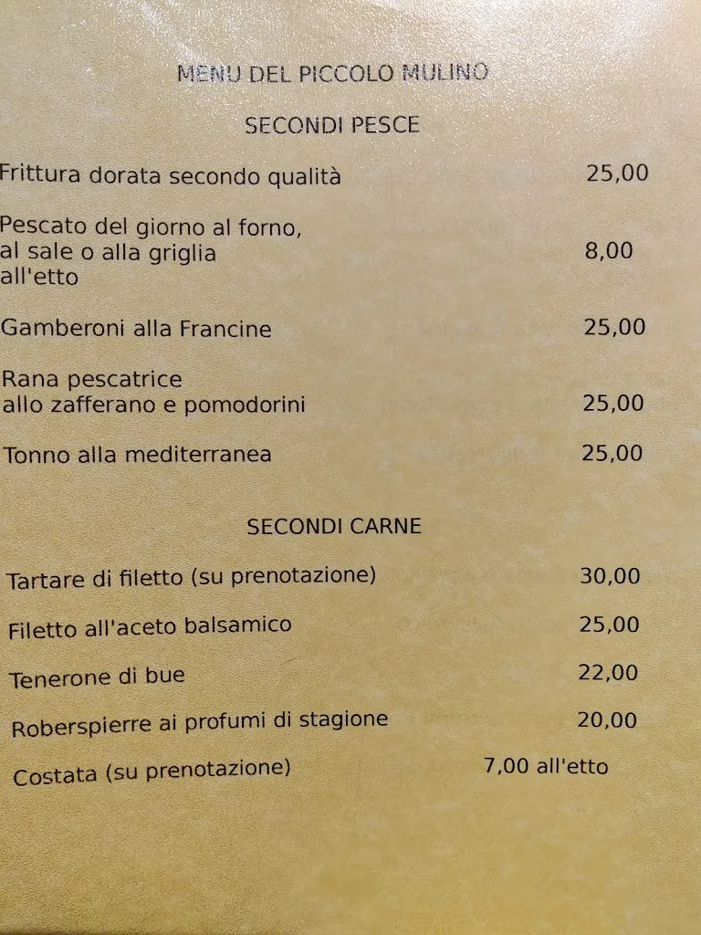 Menu_Restaurant Piccolo Mulino_Ramuscello_image_4