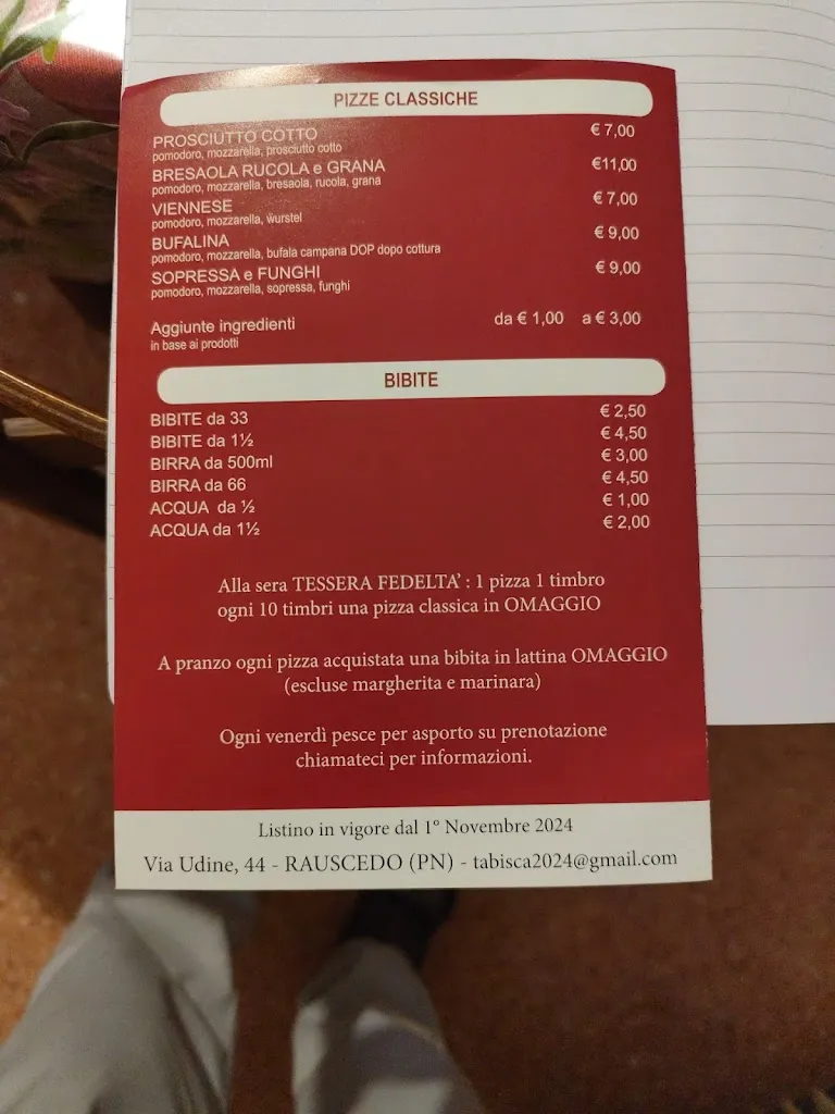 Menu_Pizzeria da Asporto 