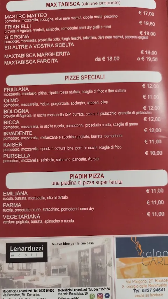 Menu_Pizzeria da Asporto 