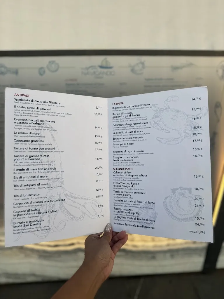 Menu_Ristorante Navigando Trieste_Provincia di Trieste_image_1