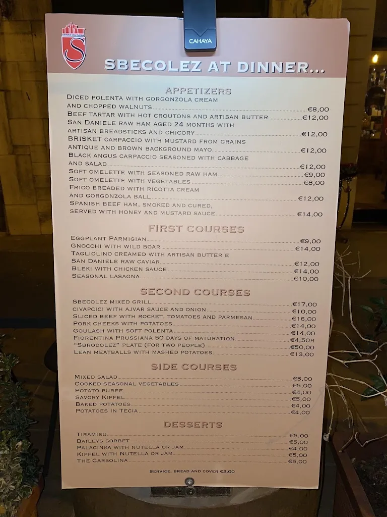 Menu_Sbecolez Trieste_Provincia di Trieste_image_4