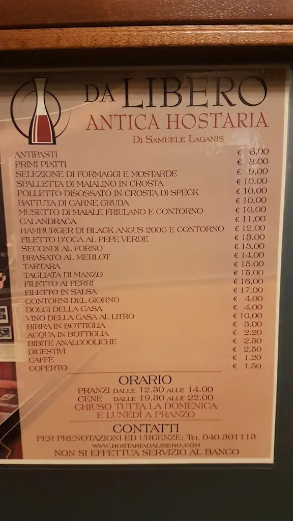 Menu_Antica Hostaria da Libero_Provincia di Trieste_image_4