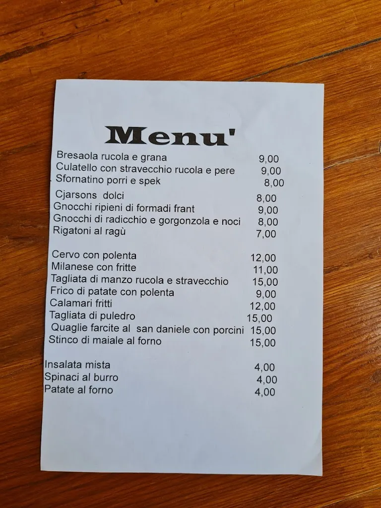 Menu_Pizzeria Bar Ristorante Al Cacciatore_Rigolato_immagine_4