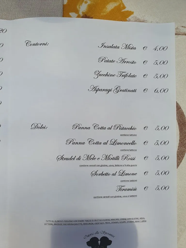 Menu_Osteria Alla Speranza - Ristorante Trattoria_Resiutta_image_3
