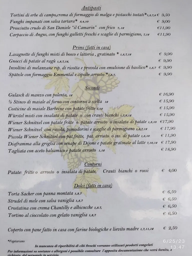 Menu_Il Biergarten_Rivignano_image_4