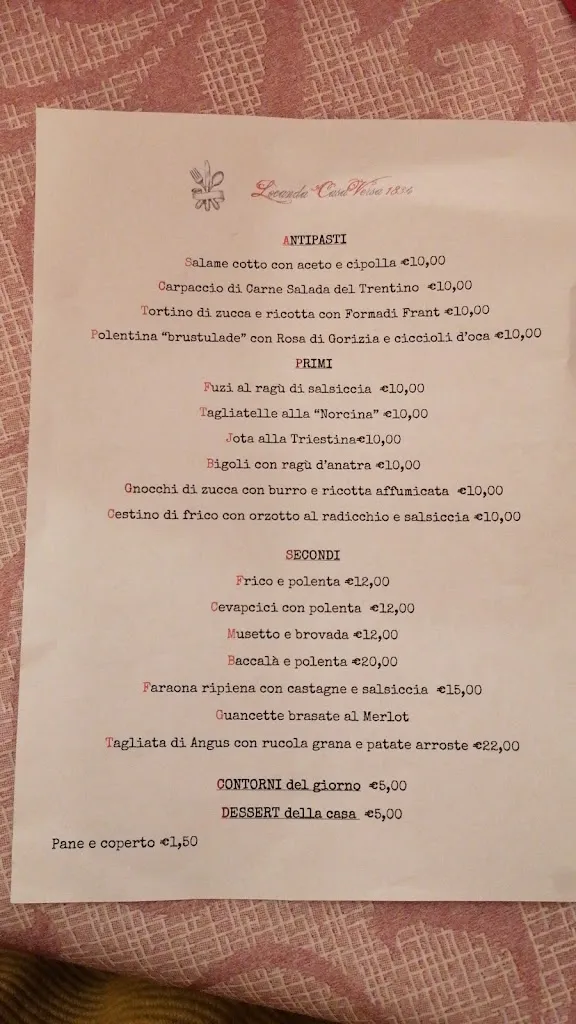 Menu_Ristorante Locanda CasaVersa 1834 Versa Gorizia_Romans d'Isonzo_image_2
