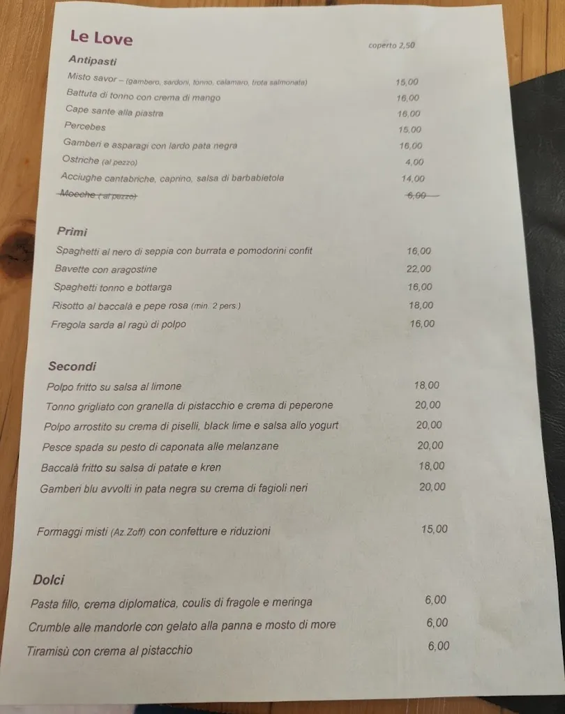 Menu_Le Love ristorante_Ronchi dei Legionari_image_2