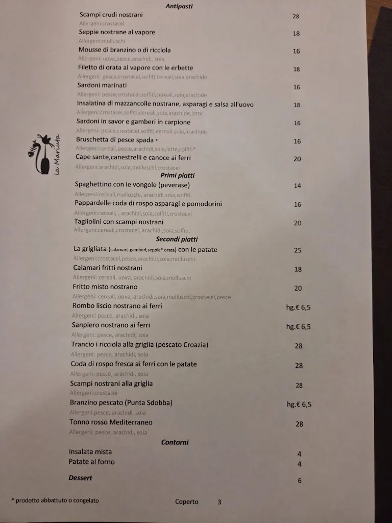 Menu_Trattoria Mariuta_Ronchi dei Legionari_image_1