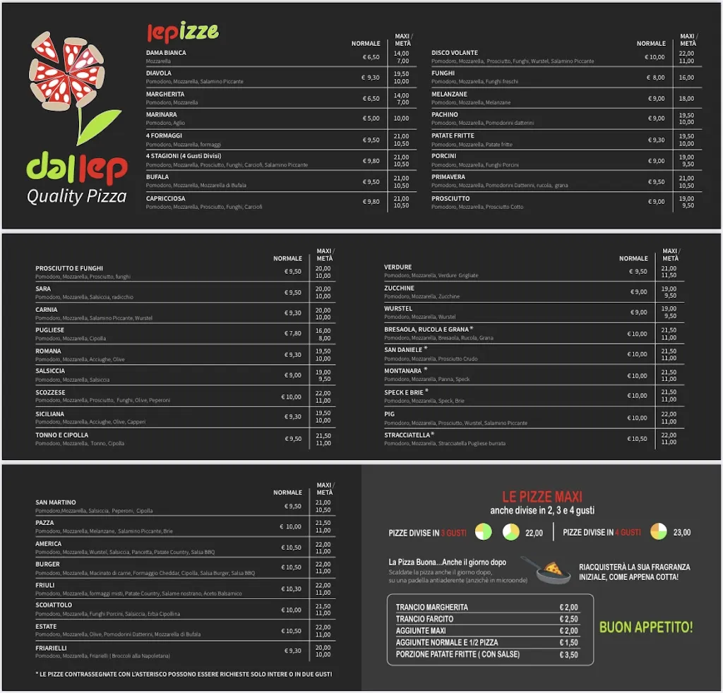 Menu_Pizzeria Dal Lep Ronchi dei Legionari_Ronchis_image_1