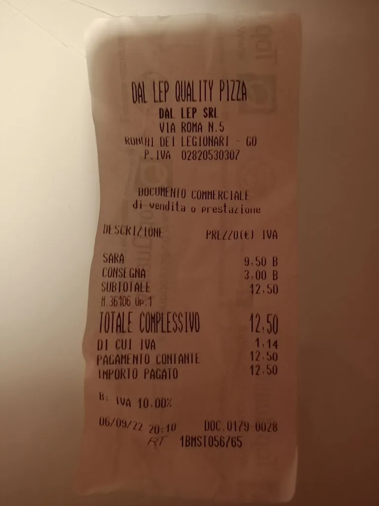 christian martina_Pizzeria Dal Lep Ronchi dei Legionari_Ronchis_review