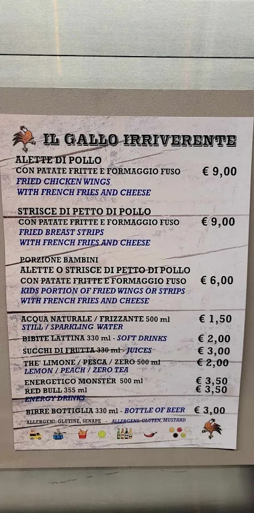 Menu_IL Gallo Irriverente_Roveredo in Piano_immagine_3