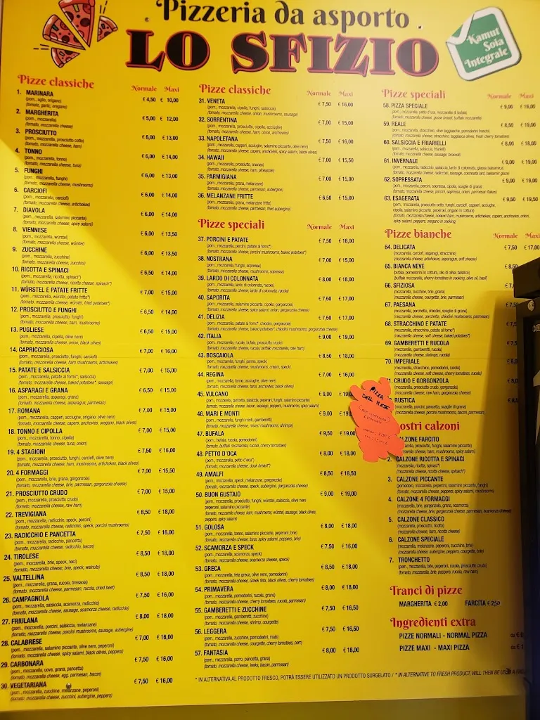 Menu_Pizzeria Lo Sfizio_Roveredo in Piano_image_2