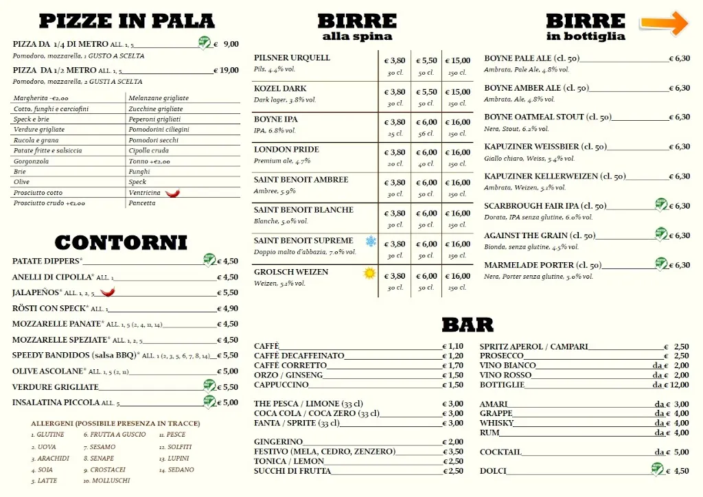 Menu_Tepepa Ale House Country Bar_Sacile_image_1