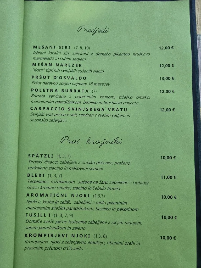 Menu_Osteria Gostilna Koršič_San Floriano del Collio_image_2