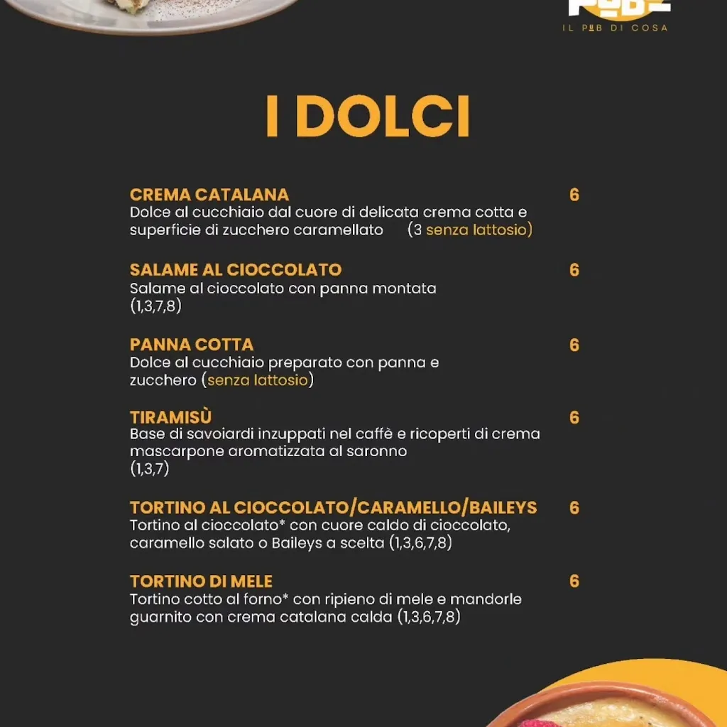 Menu_What's Pub_San Giorgio della Richinvelda_image_4