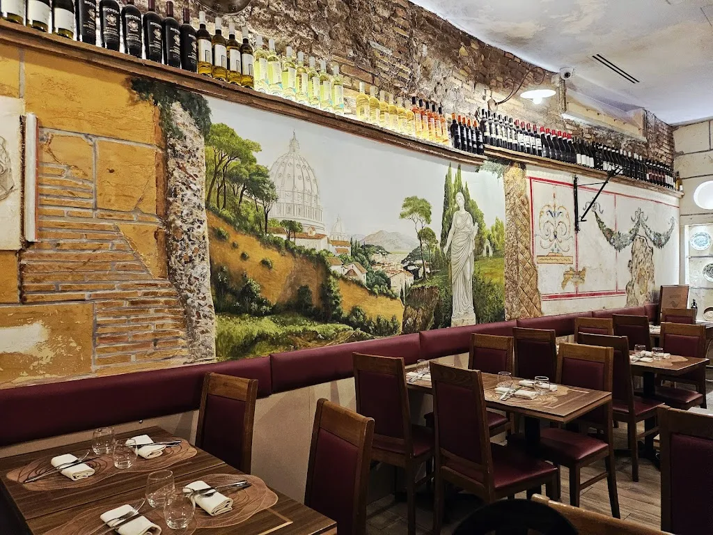 Hostaria de' Pastini restaurant in Rosa