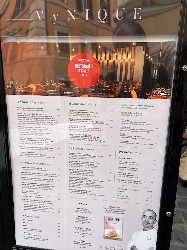 Menu_VyNIQUE Enoteca Regionale del Lazio_Rosa_image_1