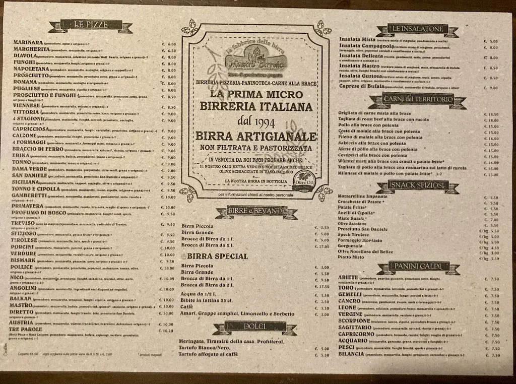 Menu_Il Mastro Birraio Birrificio friulano Nicola & Gabor Pantaleo_San Giovanni al Natisone_image_3