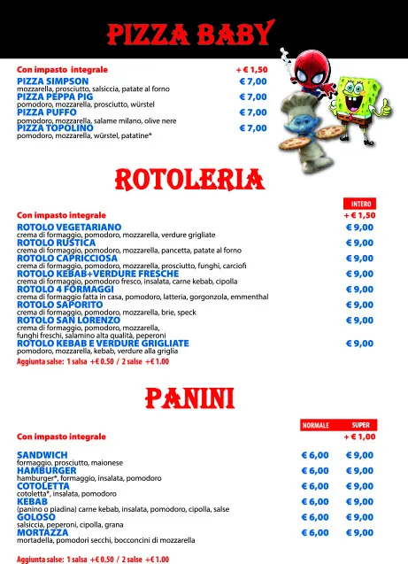 Menu_Pizza San Lorenzo_San Lorenzo Isontino_image_2