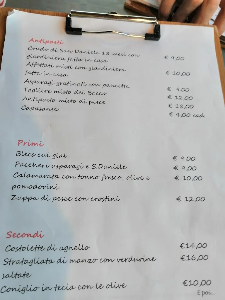 Menu_Osteria al Bacco San Vito al Tagliamento_San Martino al Tagliamento_image_2