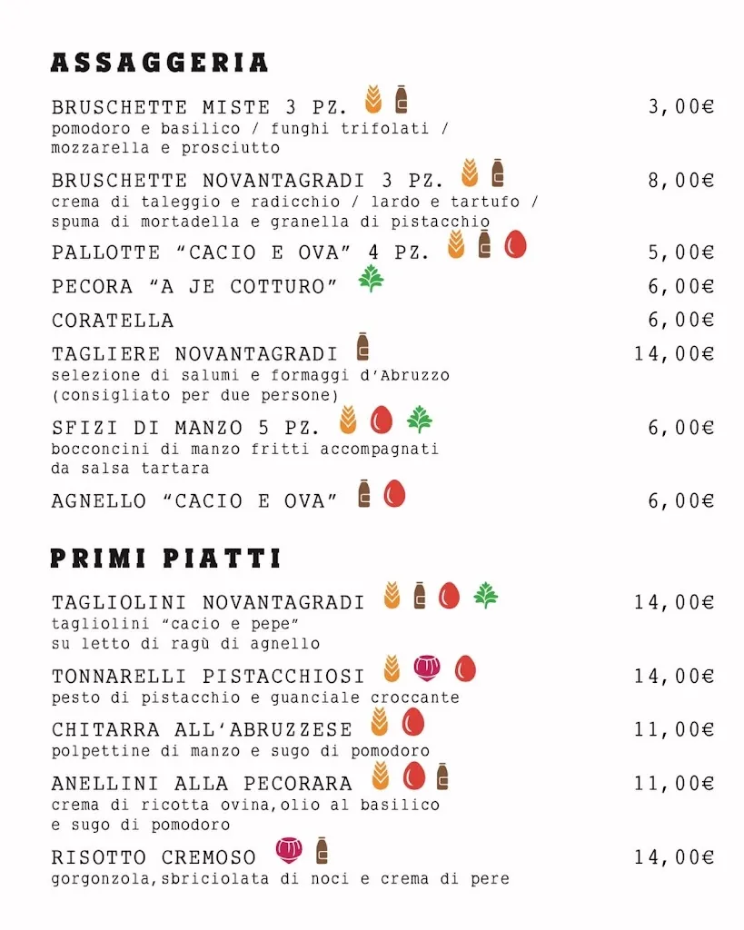 Menu_NovantaGradi Arrosticini_Avezzano_immagine_1
