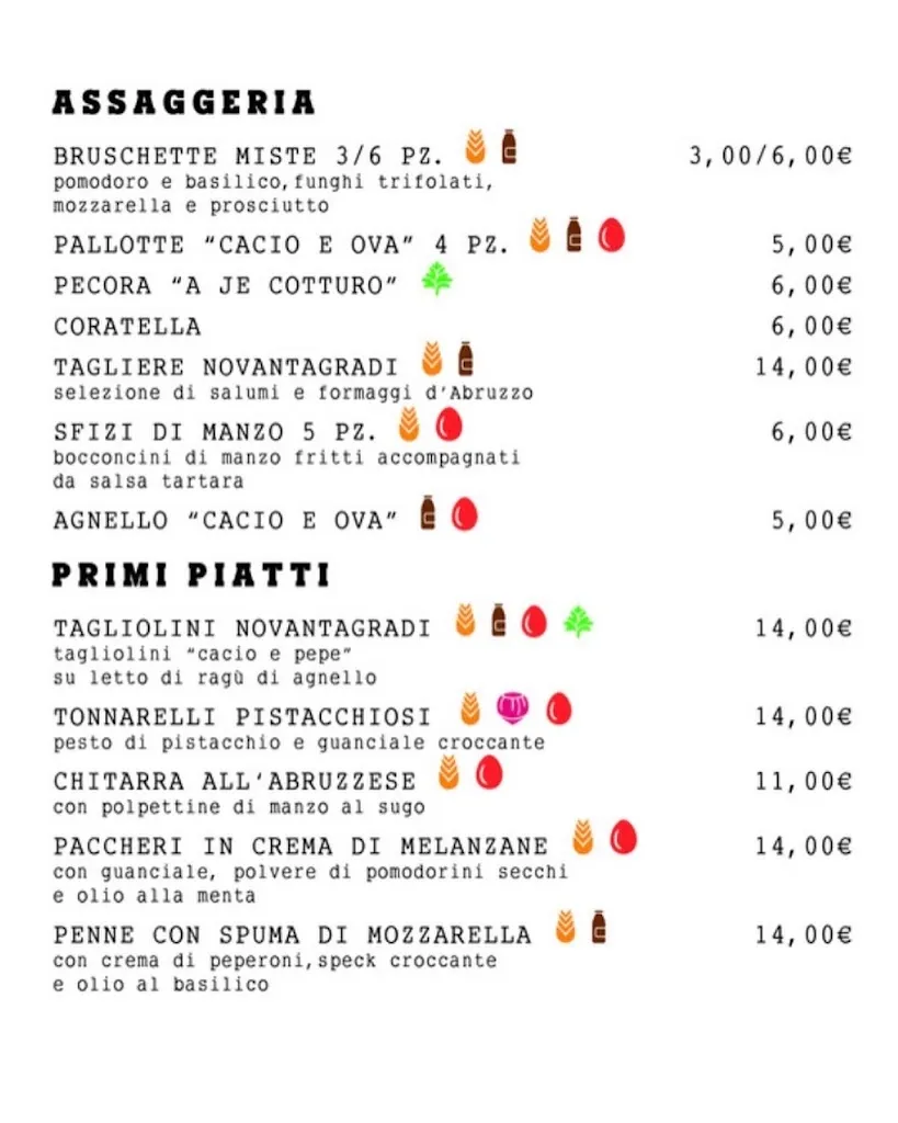 Menu_NovantaGradi Arrosticini_Avezzano_immagine_4