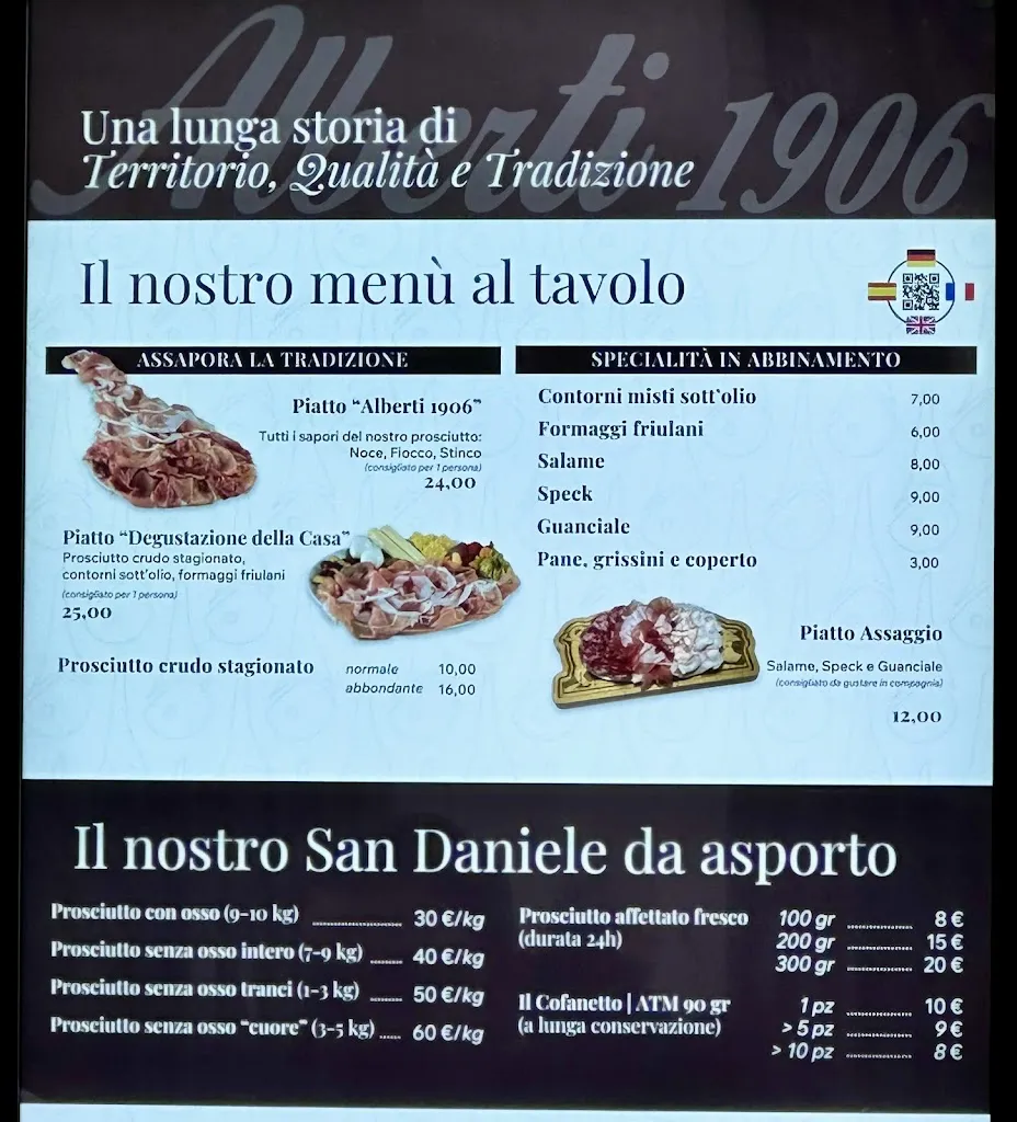 Menu_La Casa del Prosciutto 