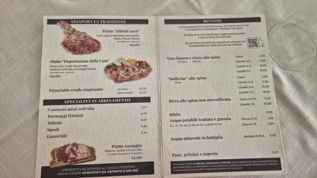 Menu_La Casa del Prosciutto 