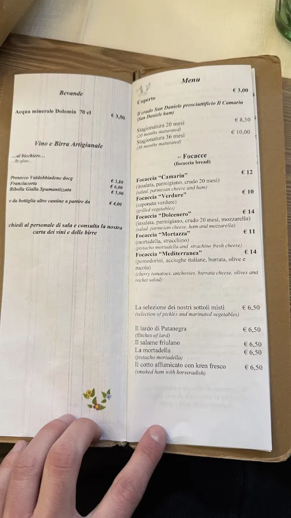 Menu_Al Dolcenero_San Daniele del Friuli_image_1