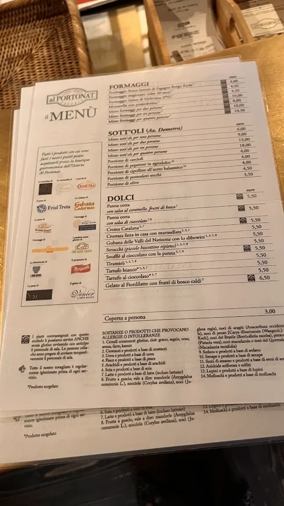 Menu_Osteria Al Portonat_San Daniele del Friuli_image_4