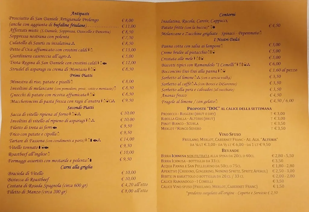 Menu_Trattoria Da Catine_San Daniele del Friuli_image_2