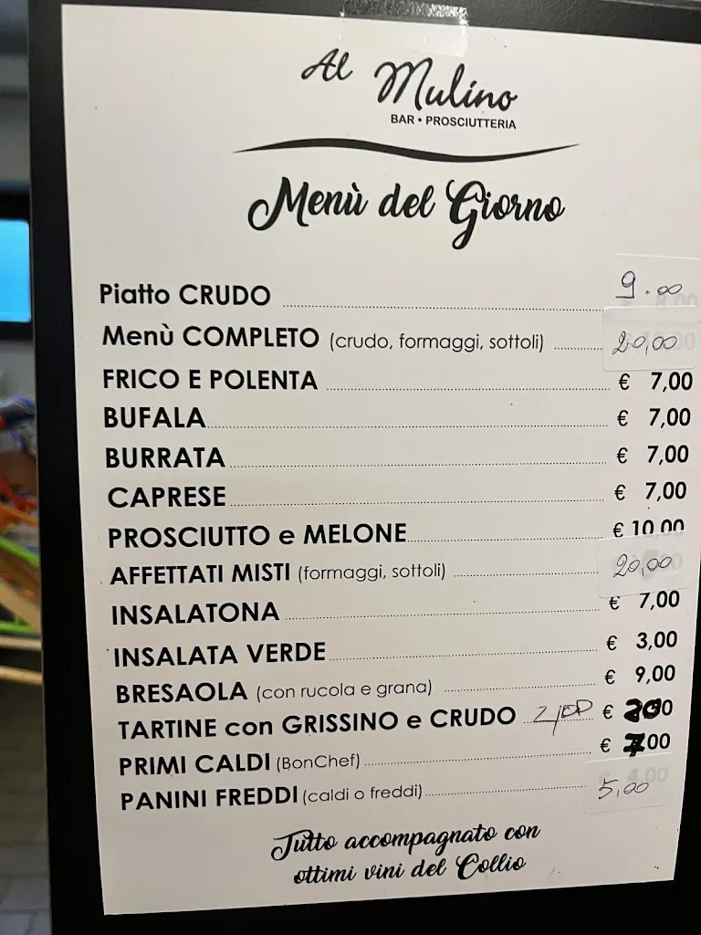 Menu_Prosciutteria Al Mulino_San Daniele del Friuli_image_3