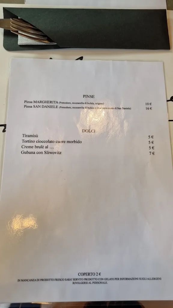 Menu_Ristorante Farroni San Daniele_San Daniele del Friuli_image_2