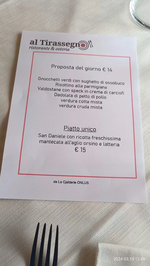 Menu_Al Tirassegno_San Daniele del Friuli_immagine_2