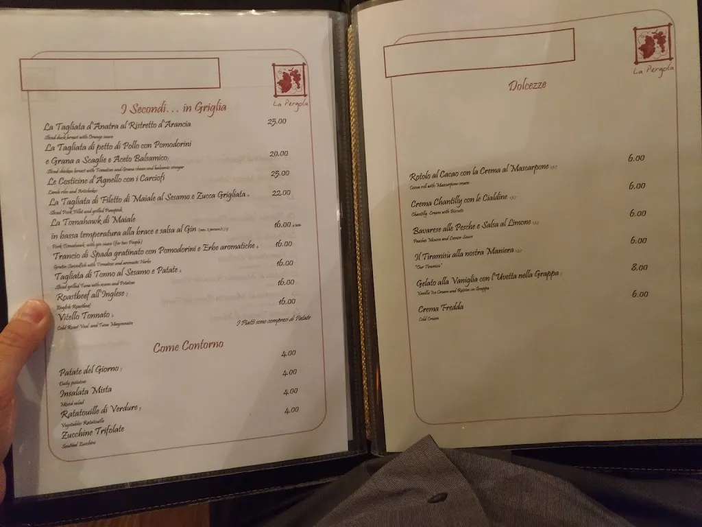 Menu_Ristorante La Pergola_San Daniele del Friuli_image_3