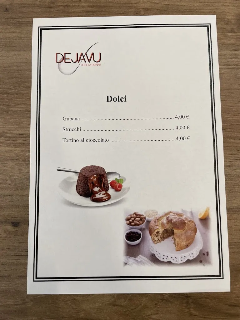 Menu_Dejavu San Daniele_San Daniele del Friuli_image_2