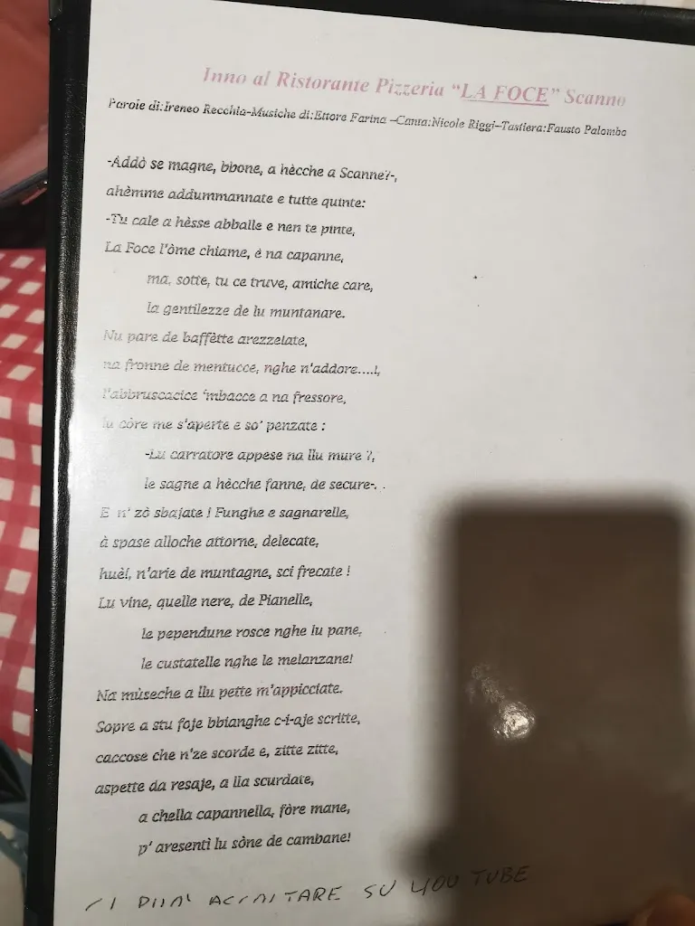 Menu_Ristorante La Foce_Scanno_immagine_2