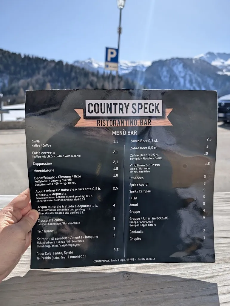 Menu_Country Speck_Sauris di Sotto_image_1